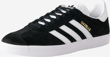 Sneaker bassa 'Gazelle' di ADIDAS ORIGINALS in nero: frontale