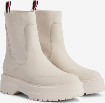 TOMMY HILFIGER Chelsea boots in Beige