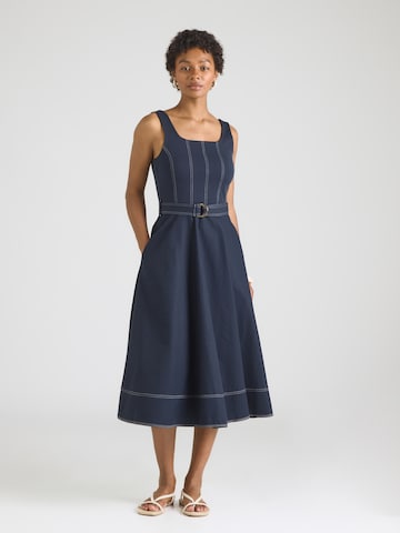 TOMMY HILFIGER Šaty - Modrá: predná strana