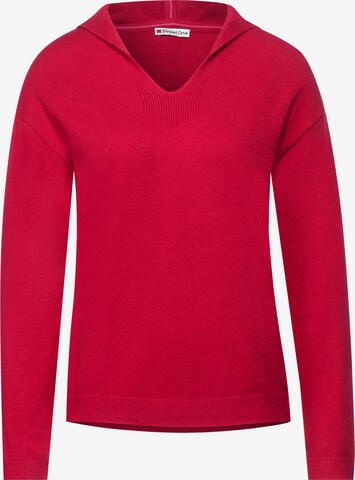 STREET ONE Hoody in Rot: predná strana