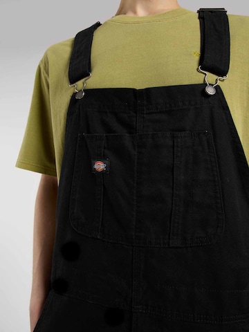 regular Pantaloni con pettorina di DICKIES in nero