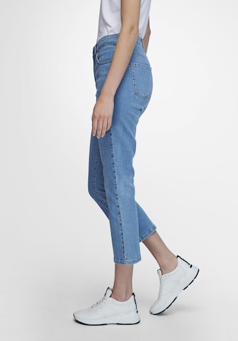 Emilia Lay Bootcut 7/8-Jeans in Blau
