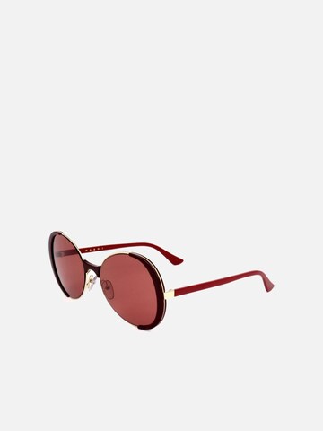 Marni Zonnebril in Rood: voorkant