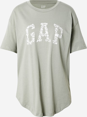 T-shirt GAP en vert : devant