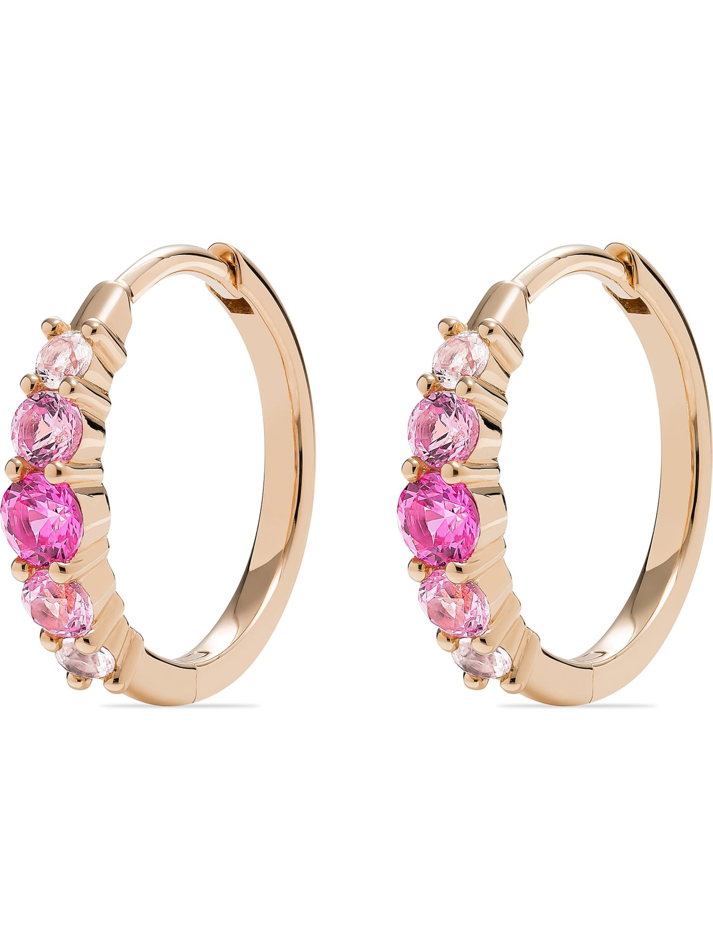 CHRIST Earrings in Gold: front