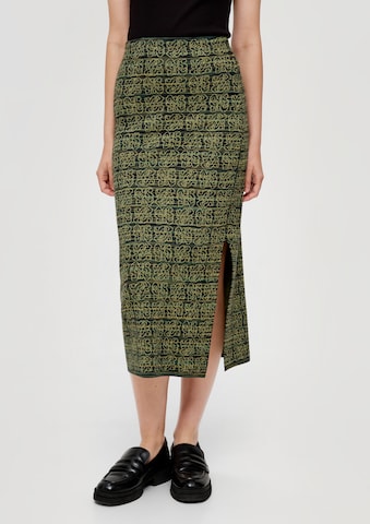 s.Oliver BLACK LABEL Skirt in Green: front