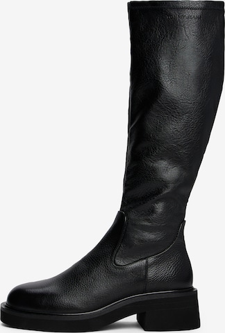 Bottes Tommy Jeans en noir : devant