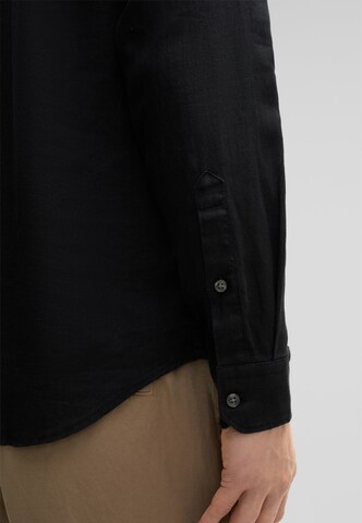 STRELLSON Slim fit Button Up Shirt 'Ceasar' in Black