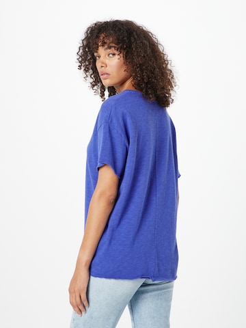 AMERICAN VINTAGE Shirts 'SONOMA' i blå