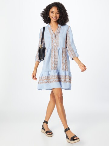 Robe-chemise MORE & MORE en bleu