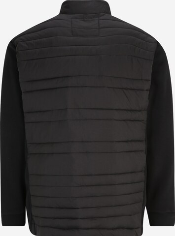 Jack & Jones Plus - Chaqueta de entretiempo 'SANTO' en negro