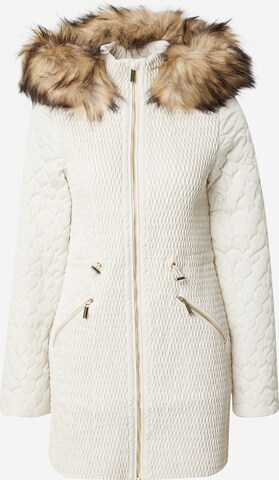 Karen Millen - Abrigo de invierno en beige: frente