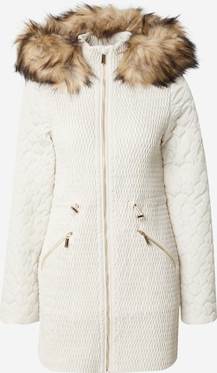 Karen Millen Manteau d’hiver en crème, Vue avec produit