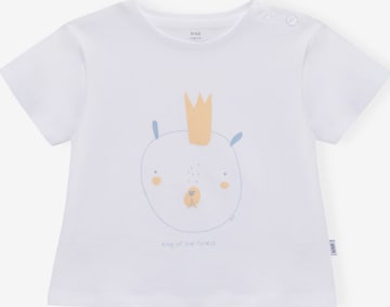 T-Shirt 'King of the Forest' KNOT en blanc : devant