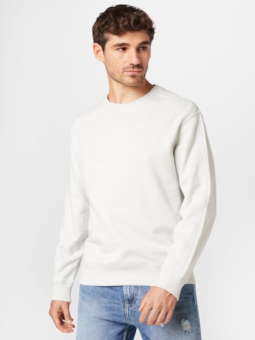 Calvin Klein Jeans Sweatshirt in Grijs: voorkant