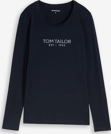 TOM TAILOR - Camiseta en azul: frente