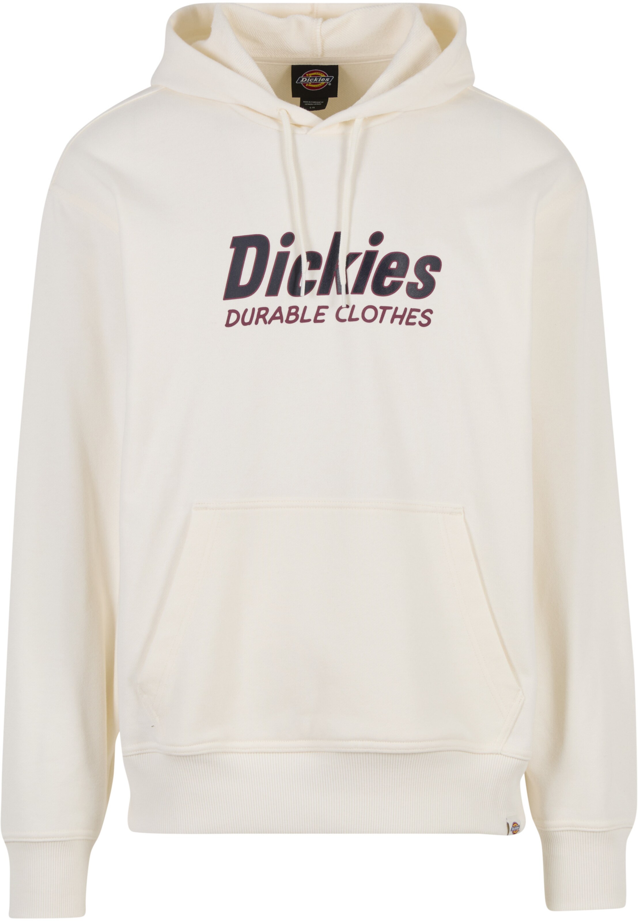 DICKIES Sweatshirt 'Williston' in Weiß: Vorderseite