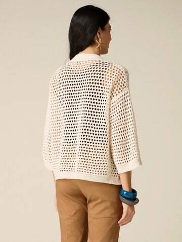 oltre Sweater in White
