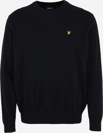 Lyle & Scott Big&Tall Pullover i blå: forside