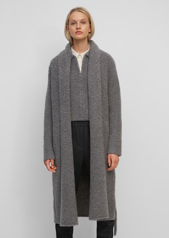 Strickmantel grau lang - Der Gewinner