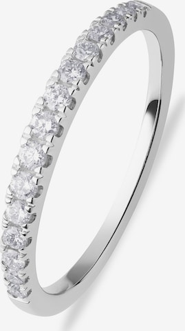 CHRIST Ring in Silber: Vorderseite