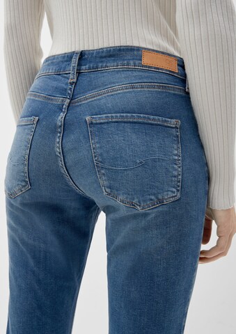 QS Slimfit Jeans 'Catie' in Blau