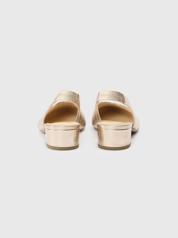 Décolleté sling di GABOR in beige