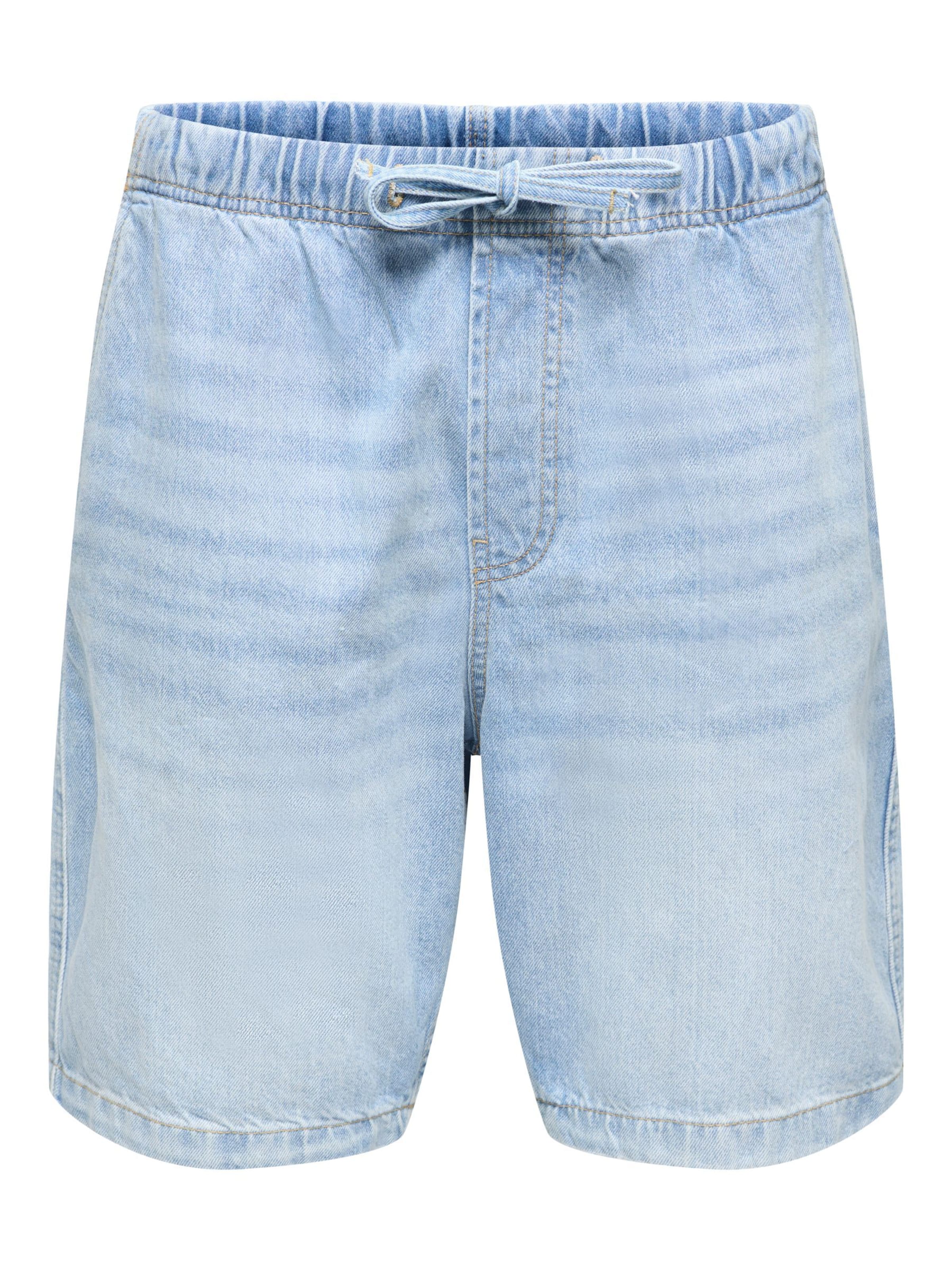 Only & Sons Jean 'ONSFade' en bleu clair, Vue avec produit
