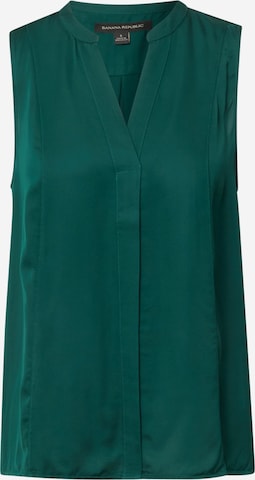 Banana Republic Blouse in Groen: voorkant