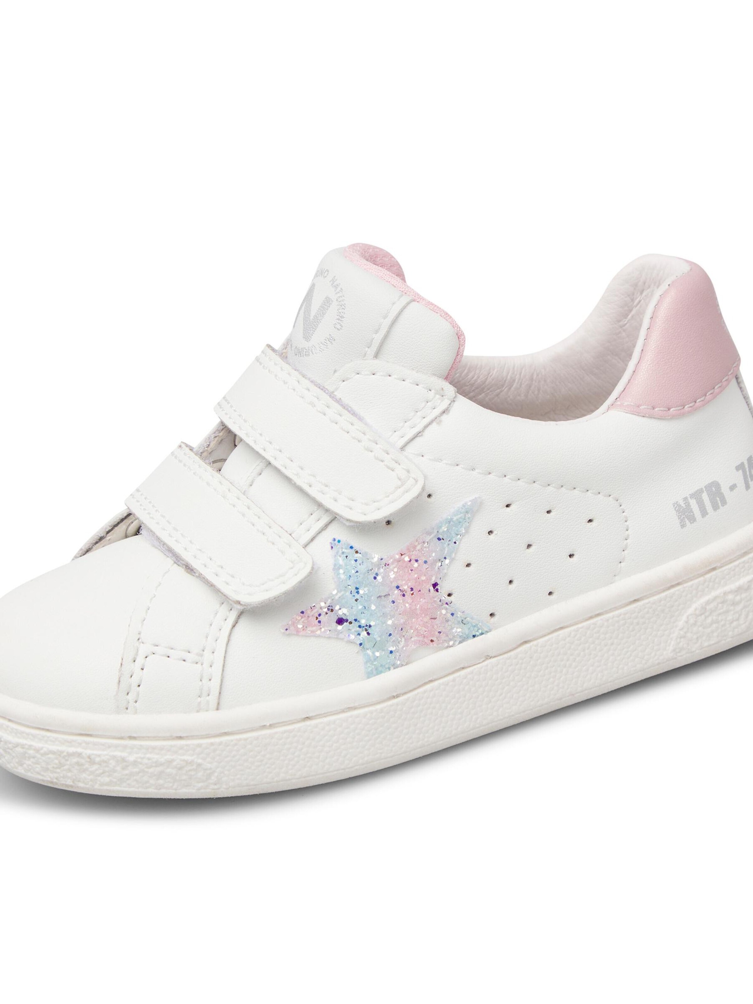 NATURINO Sneakers 'PINN VL.' in Roze: voorkant