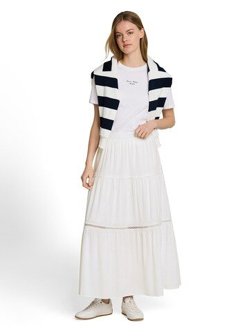 TOM TAILOR DENIM Skirt in White