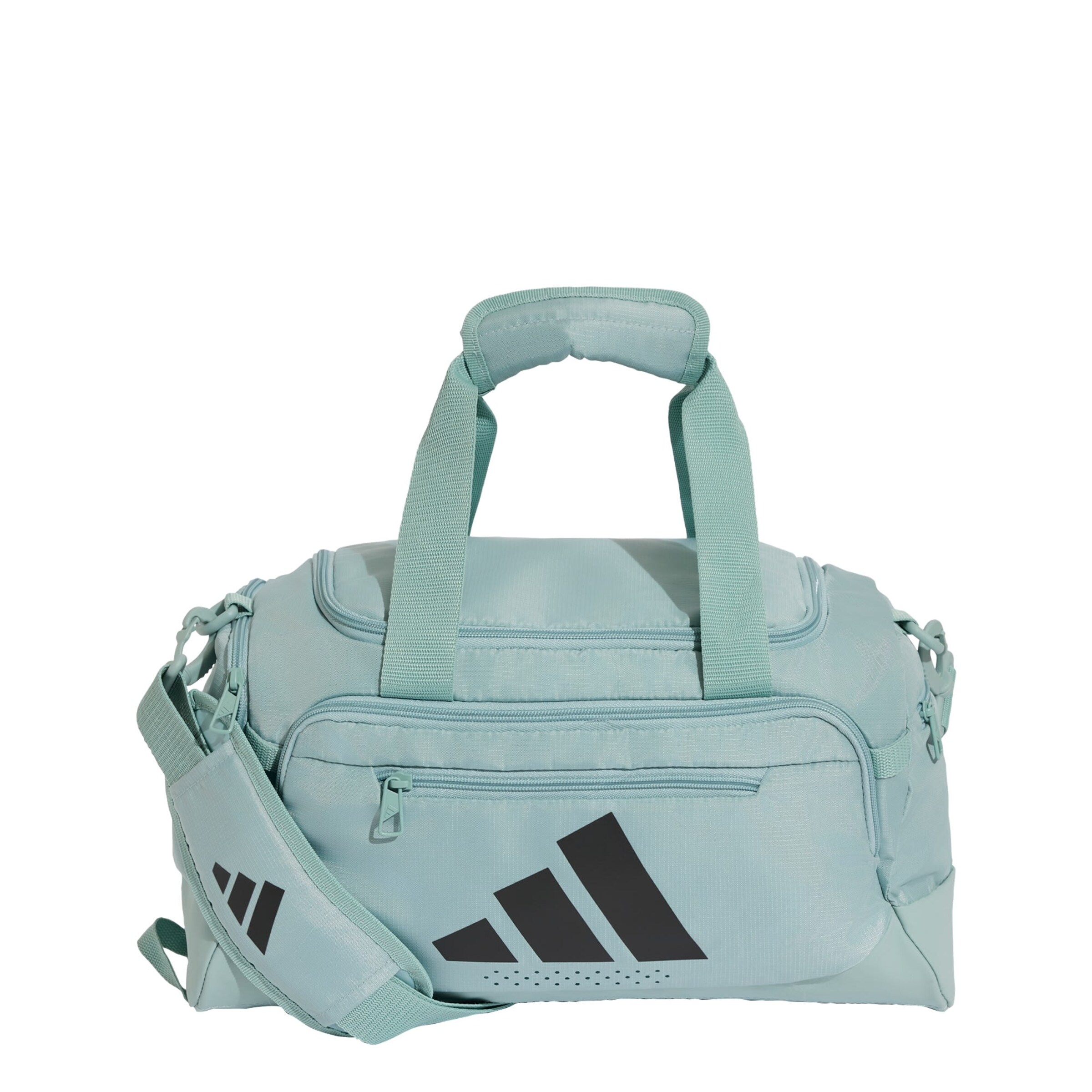 ADIDAS PERFORMANCE - Malas de desporto 'Training Defender' em verde: frente