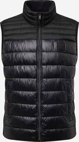 BOSS Orange Vest 'Odeno' in Black: front