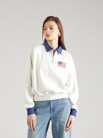 Felpa di Polo Ralph Lauren in bianco: frontale