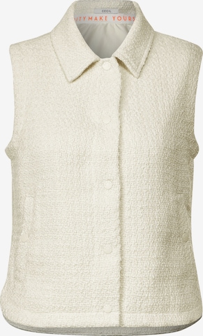 CECIL Vest in Beige: front