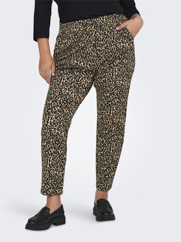 ONLY Carmakoma Regular Broek in Zwart: voorkant