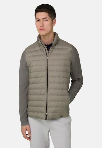 Gilet 'B Sustainable' Boggi Milano en gris : devant