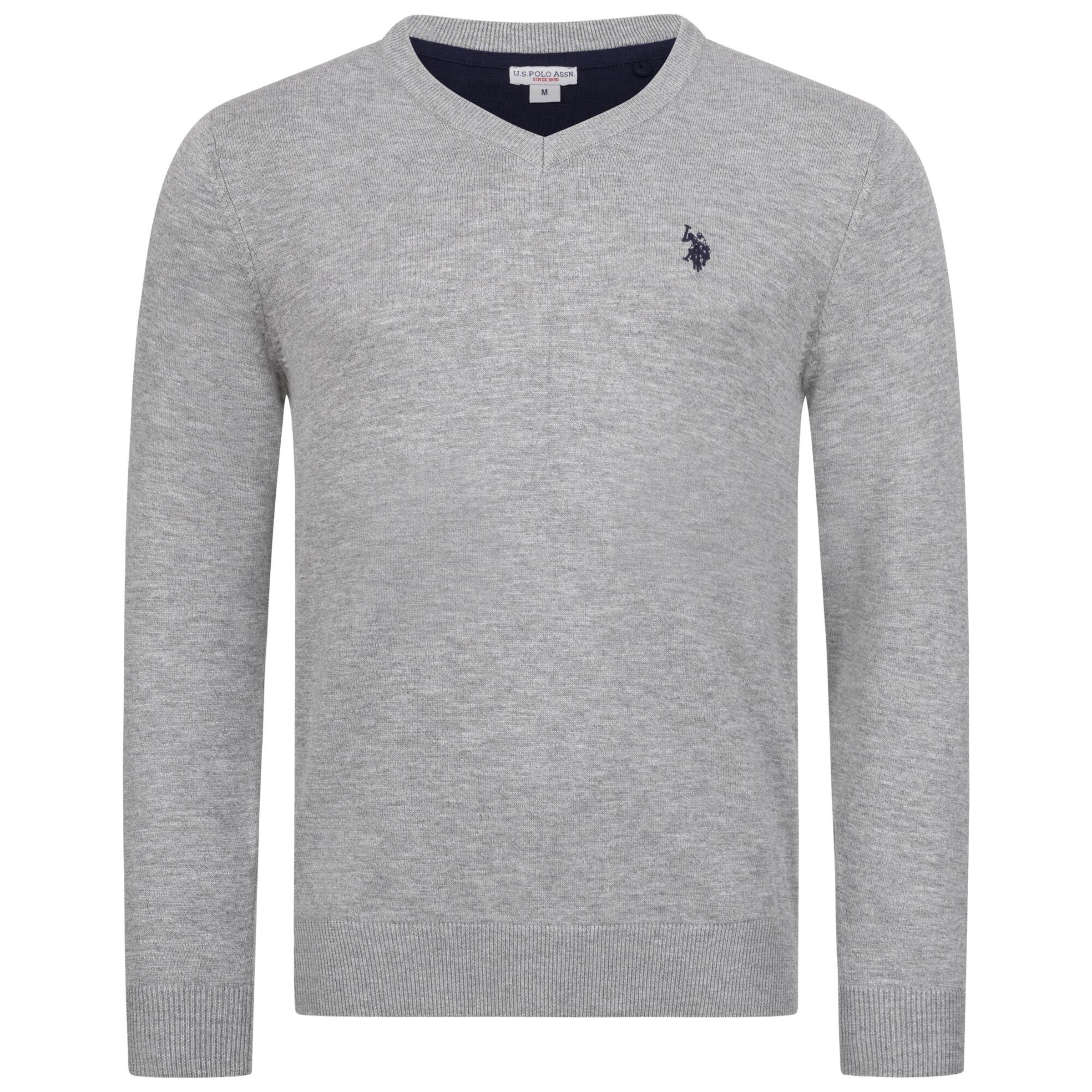 U.S. POLO ASSN. Pullover in Grau: Vorderseite