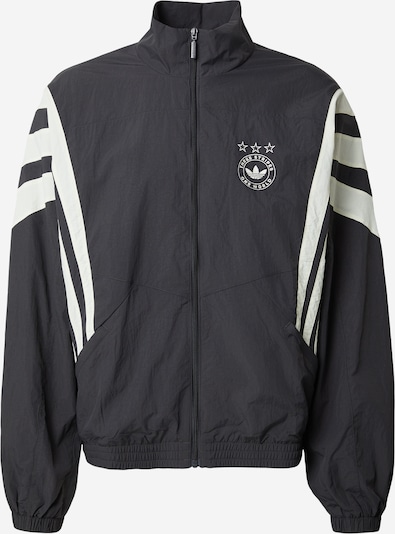 ADIDAS ORIGINALS Prijelazna jakna u crna / bijela, Pregled proizvoda