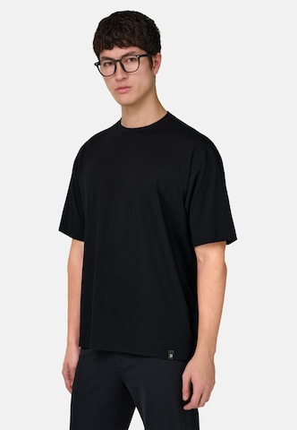 Boggi Milano Shirt in Black: front