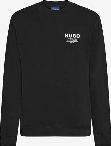 HUGO Sweatshirt 'Nespon' i svart: framsida