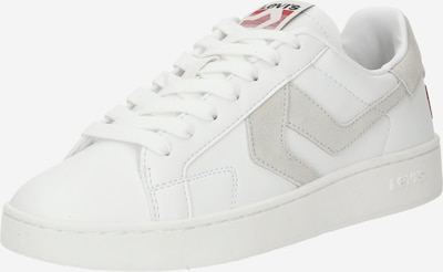 LEVI'S ® Sneaker 'SWIFT' in greige / rot / schwarz / weiß, Produktansicht