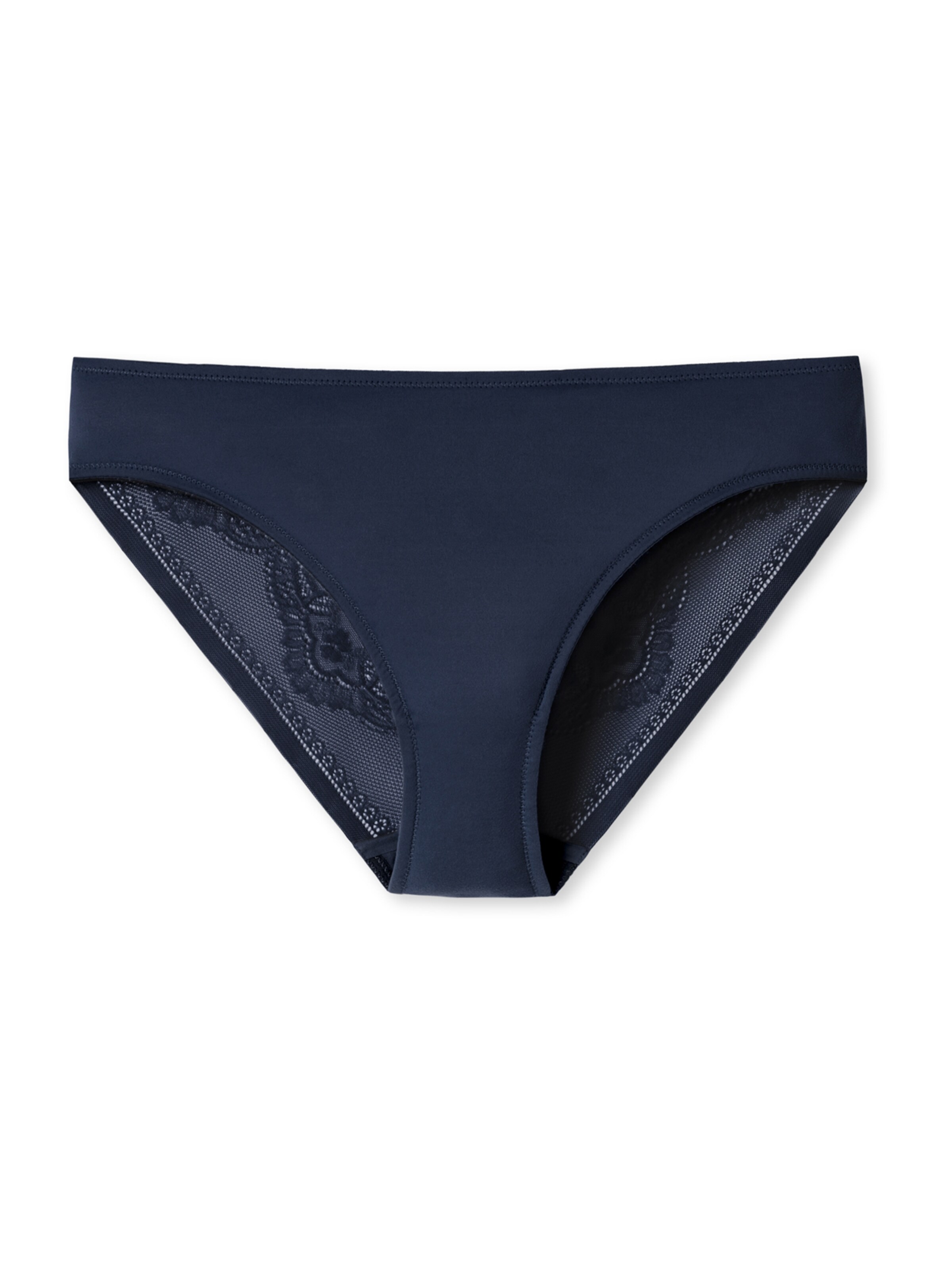 Slip 'Invisible Lace' SCHIESSER en bleu