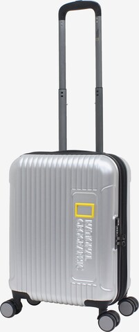 National Geographic Reisekoffer 'Canyon' in Silver: front