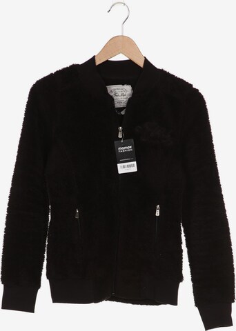 Fresh Made Sweatshirt & Zip-Up Hoodie in XS in Black: front