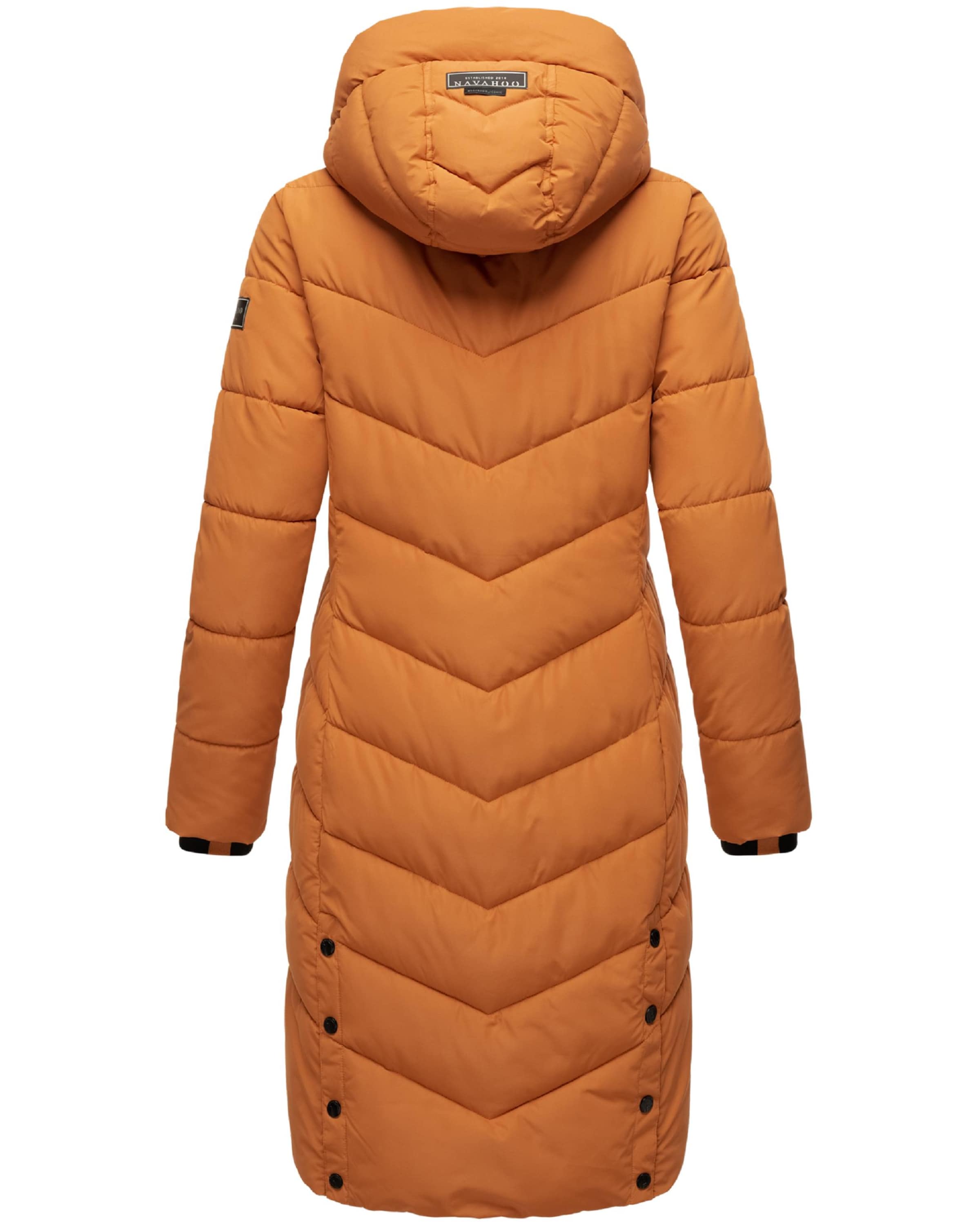 NAVAHOO Зимно палто 'Sahnekatzii XIV' в оранжево