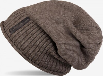 styleBREAKER Beanie 'Feinstrick Beanie mit Teddyfleece' in 56-61 in Taupe, Item view