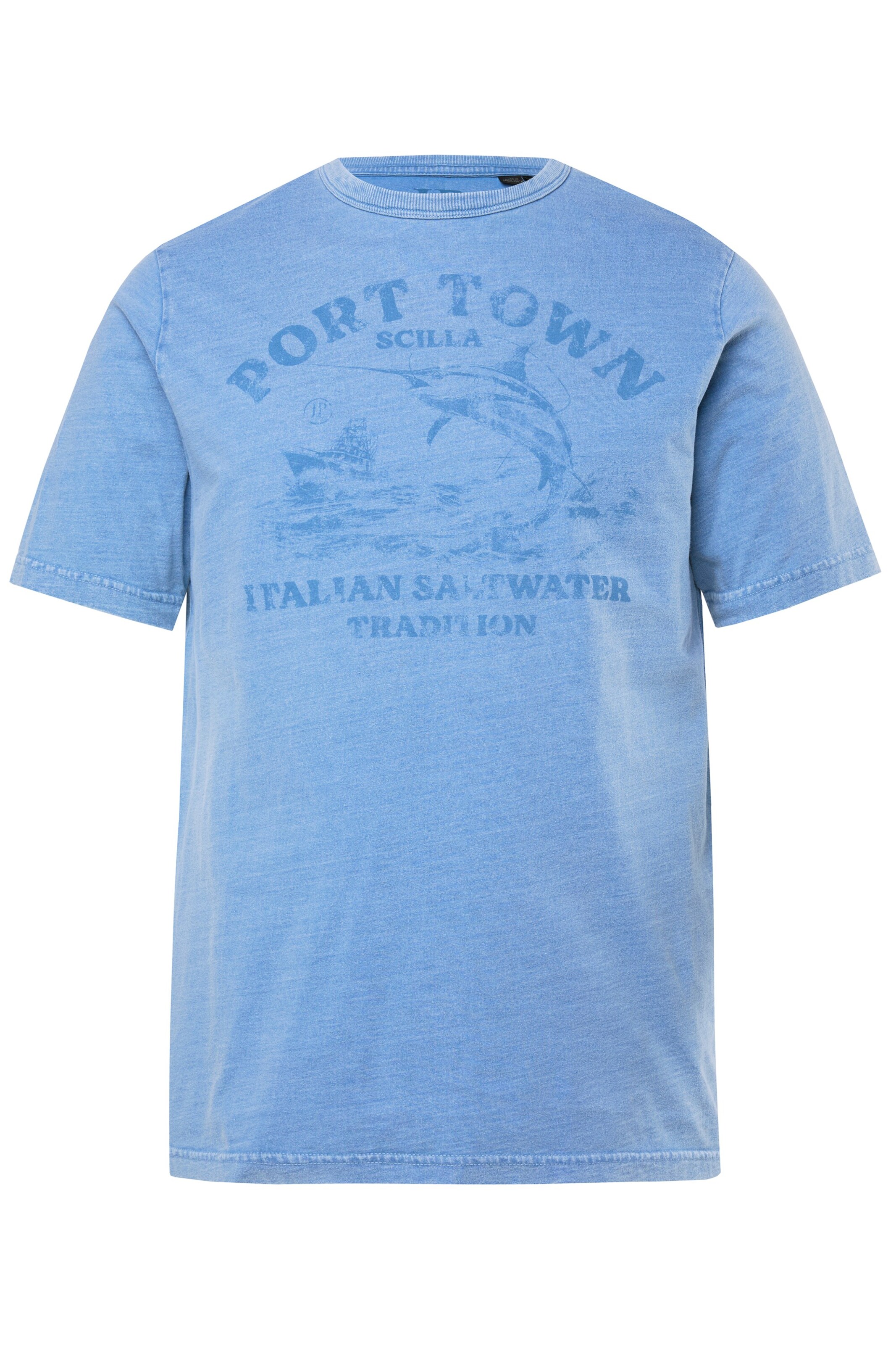 JP1880 Shirt in Blauw: voorkant