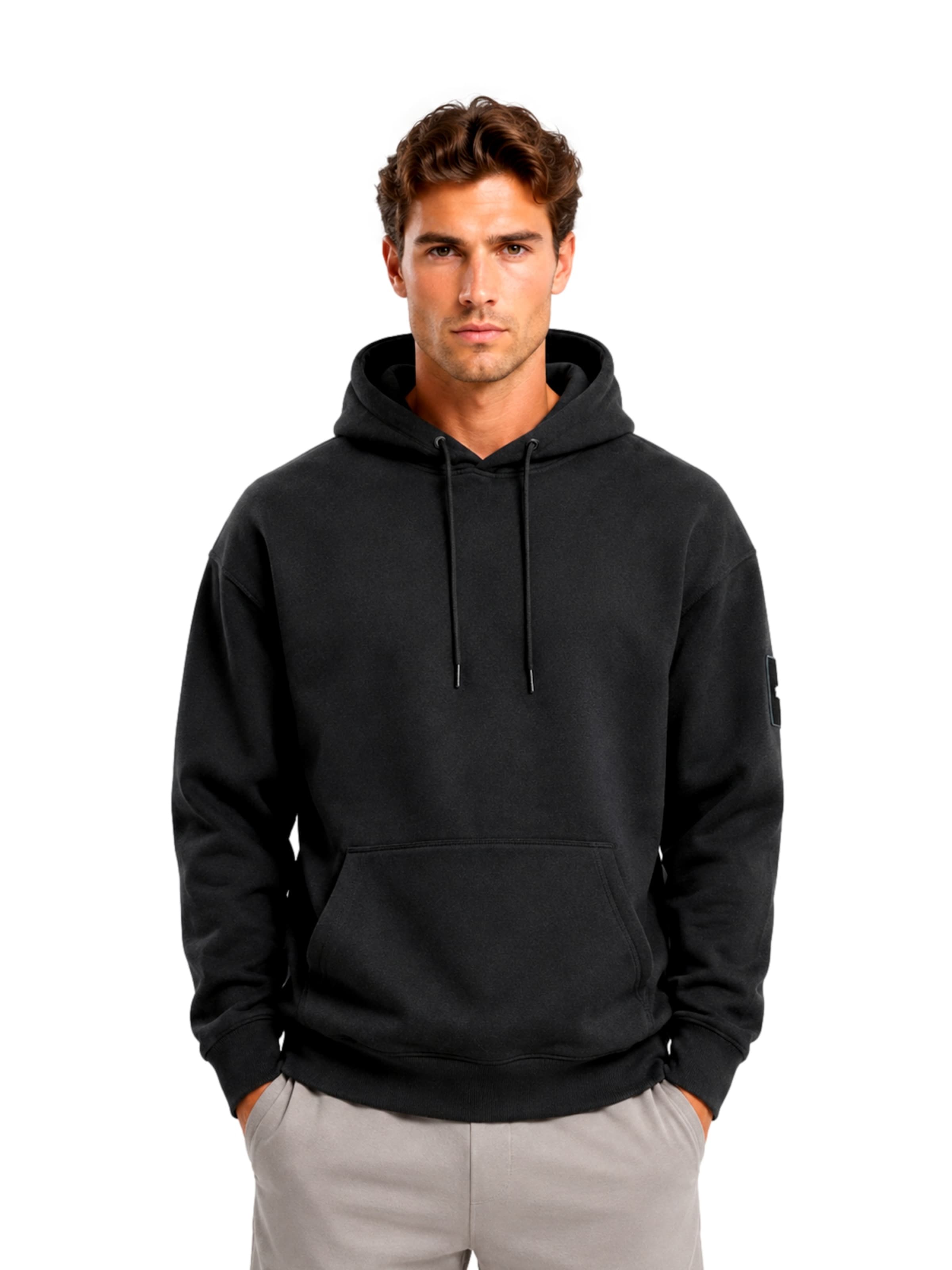 JACK & JONES Sweatshirt 'Classic' in Schwarz: Vorderseite
