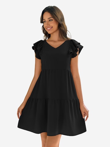 Robe Imily Bela en noir : devant